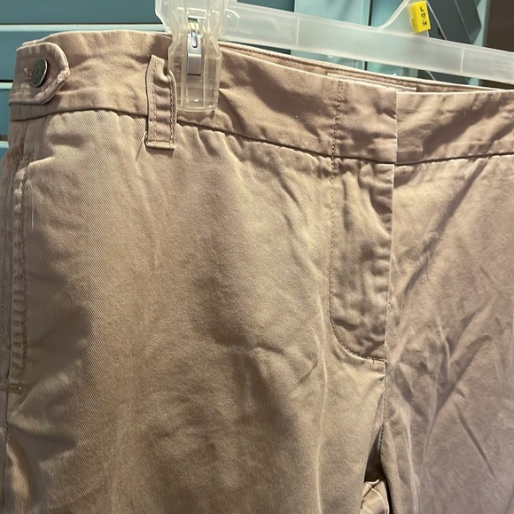 Size 14 J Crew Classic Twill Chino with flare leg. - Picture 3 of 8